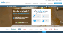 Desktop Screenshot of boilerguide.co.uk